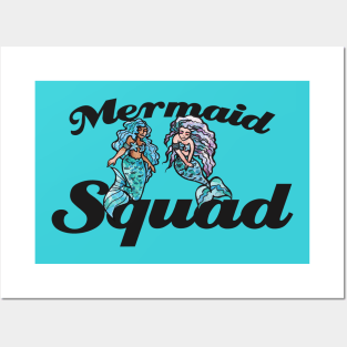 Mermaid Squad Posters and Art